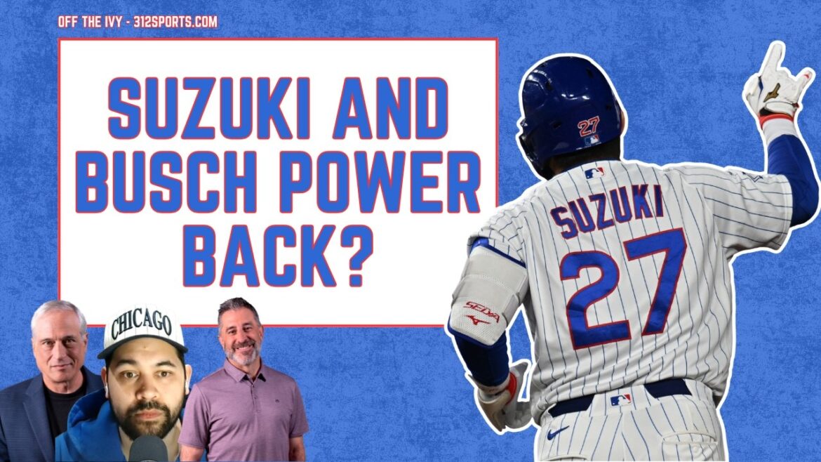 Michael Busch and Seiya Suzuki hit homers in Chicago Cubs EIGHTH STRAIGHT WIN!