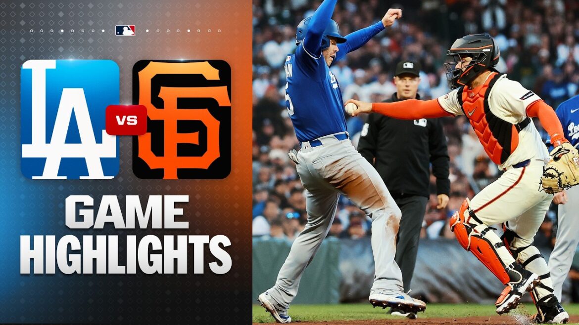 Dodgers vs. Giants Game Highlights (4/22/26) | MLB Highlights