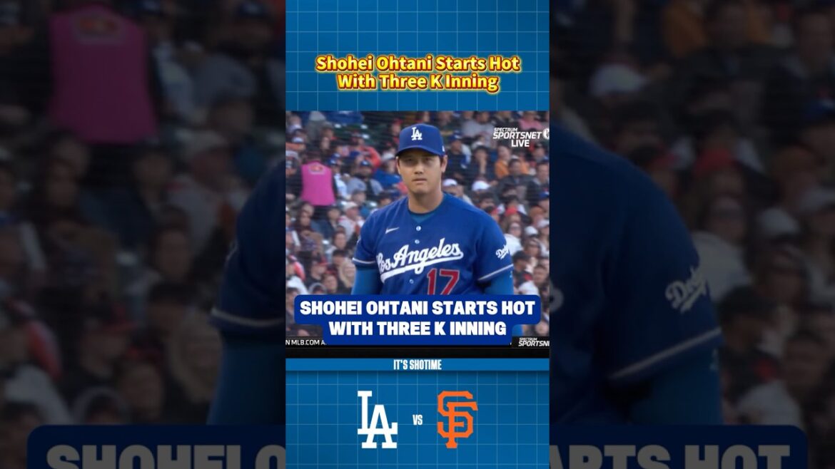 Shohei Ohtani Starts Hot With Three K Inning