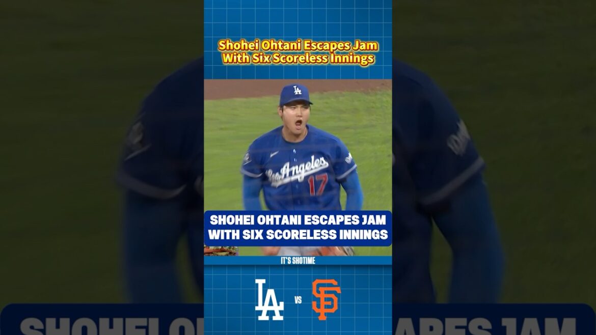 Shohei Ohtani Escapes Jam With Six Scoreless Innings