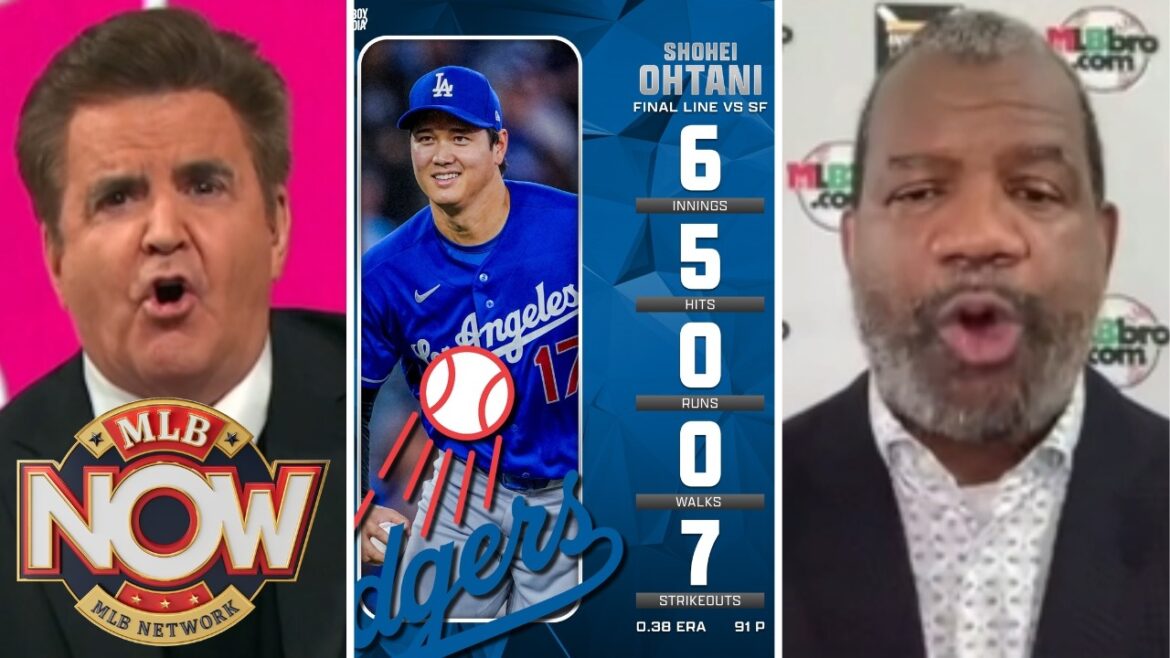 MLB NOW | "Shohei is one-of-kind monster" -  Brian Kenny REACTS Ohtani ERA 0.38, 7K in Dodgers loss