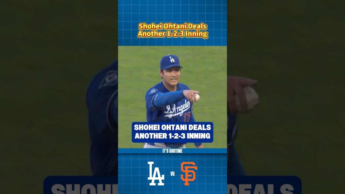 Shohei Ohtani Deals Another 1-2-3 Inning