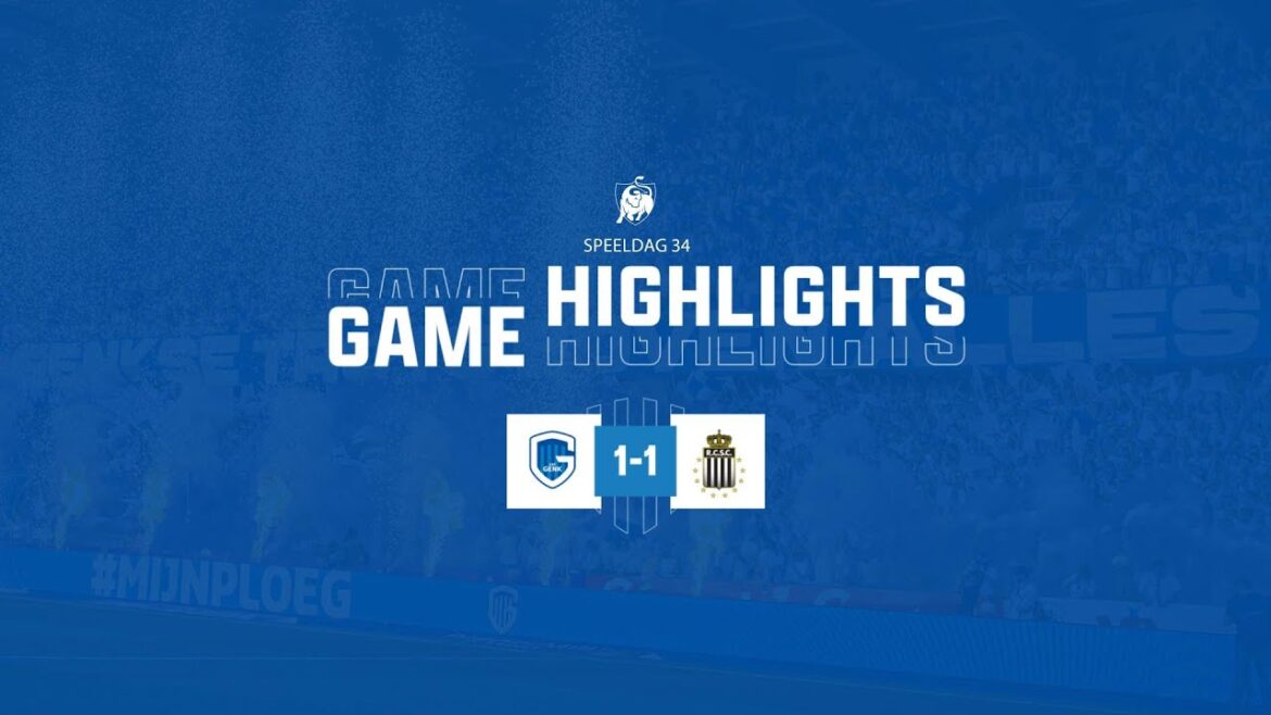⚽️ Europe PO: MD4 - KRC Genk - Charleroi - Game Highlights