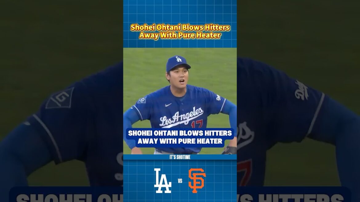 Shohei Ohtani Blows Hitters Away With Pure Heater