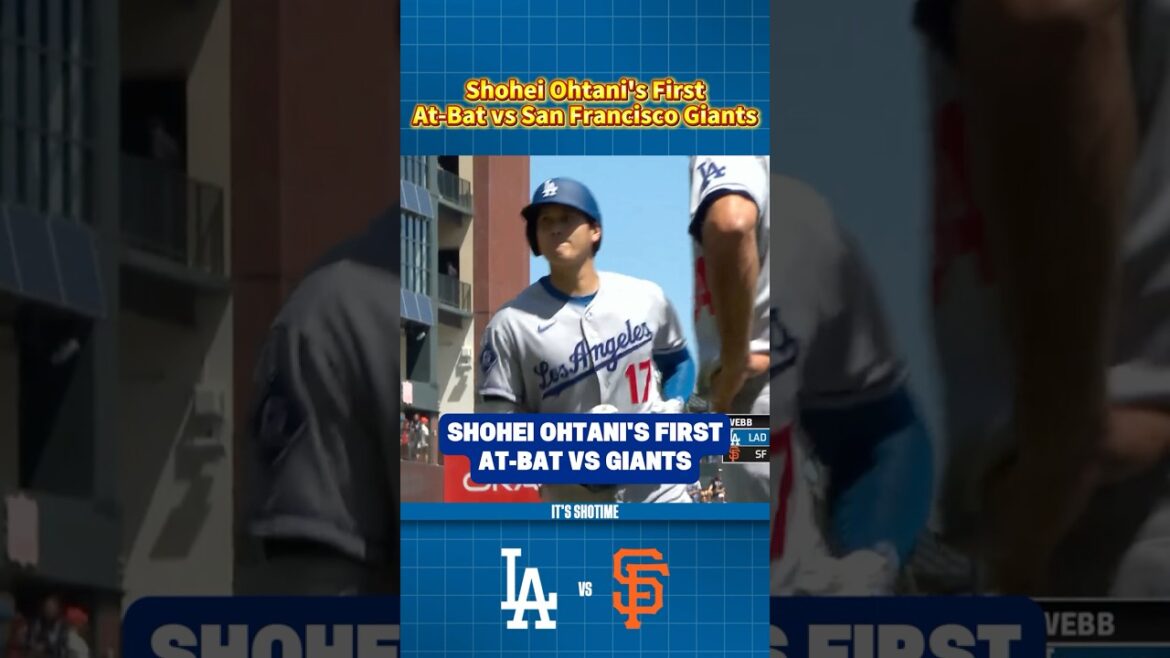 Shohei Ohtani's First At-Bat VS Giants Game 3
