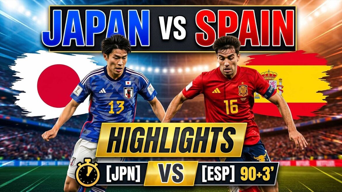 🔥 Highlights | Japan vs Spain | The Ultimate Tactical Shock! The "1.88mm" Miracle