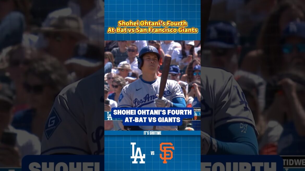 Shohei Ohtani's Fourth At-Bat VS Giants Game 3