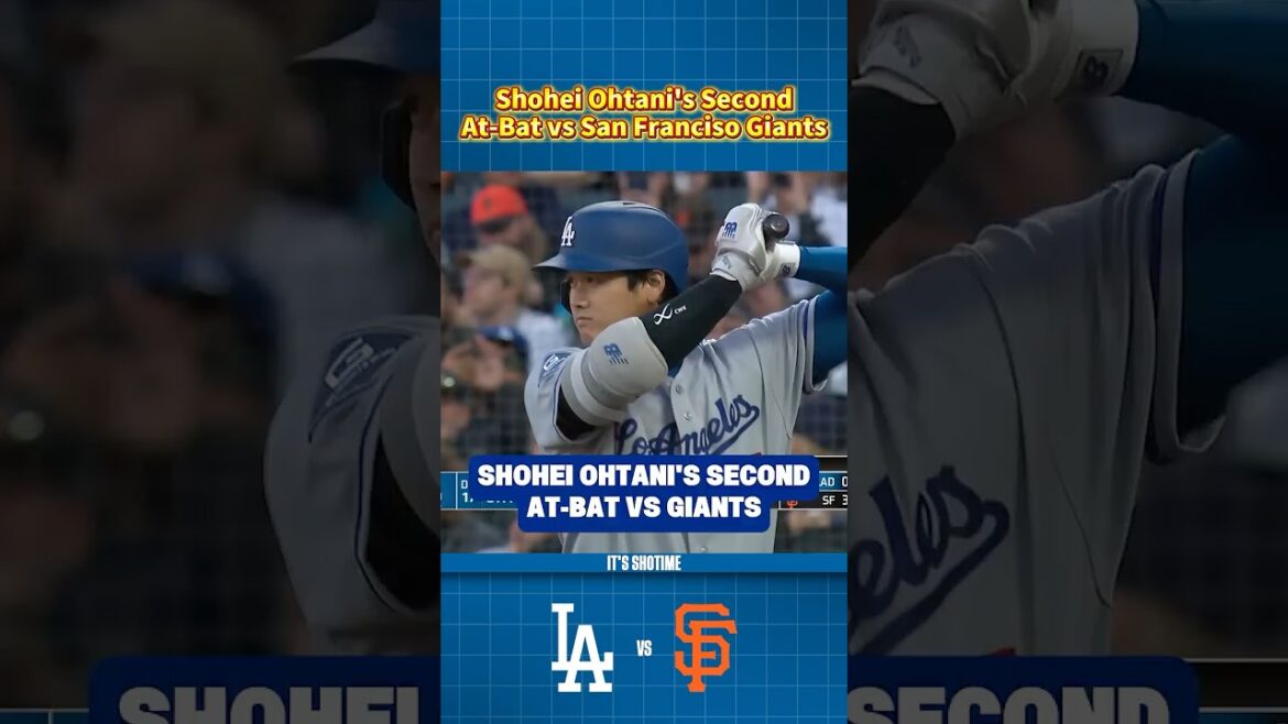 Shohei Ohtani's Second At-Bat VS Giants Game 1