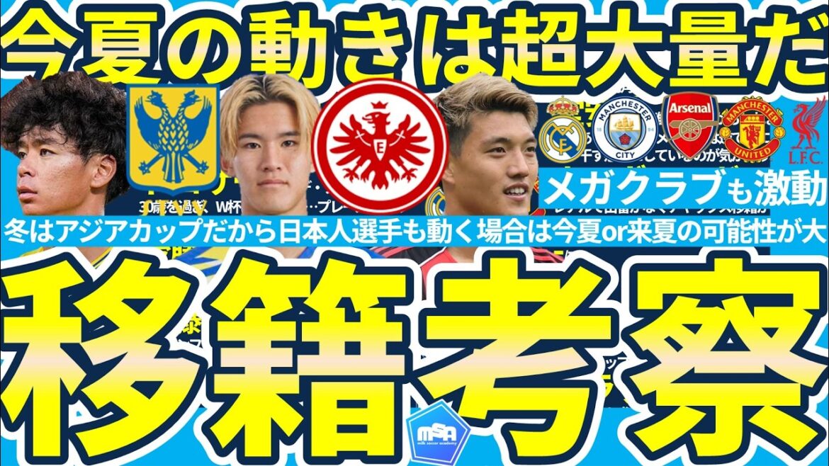 [Keisuke Goto spoke out against his old club]How many players from Sint-Truiden will move to the top five leagues?! Will Ritsu Doan and Keita Kosugi leave Frankfurt next season? Big clubs are tough...