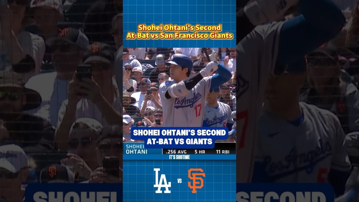 Shohei Ohtani's Second At-Bat VS Giants Game 3