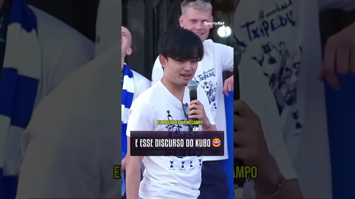 I think Kubo is happy in LOL #NoCentroDoJogo #TakefusaKubo #RealSociedad