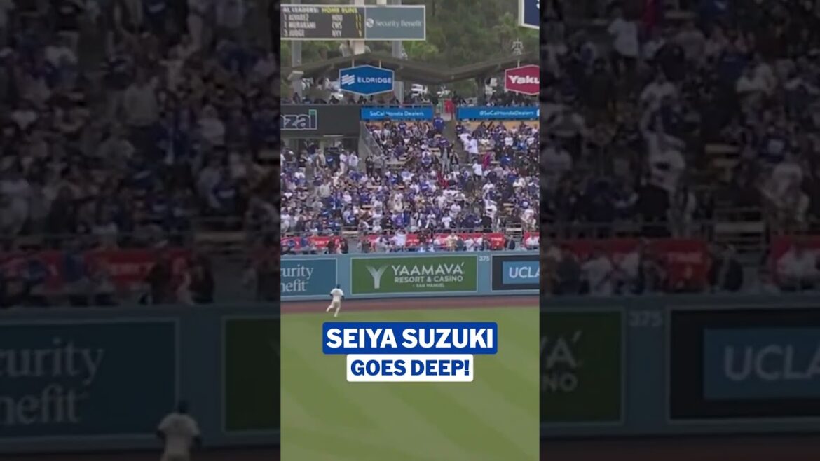 Seiya Suzuki gets the Cubs on the board with his 4th homer of the season 🤩 Seiya Suzuki Highlights MLB Highlights