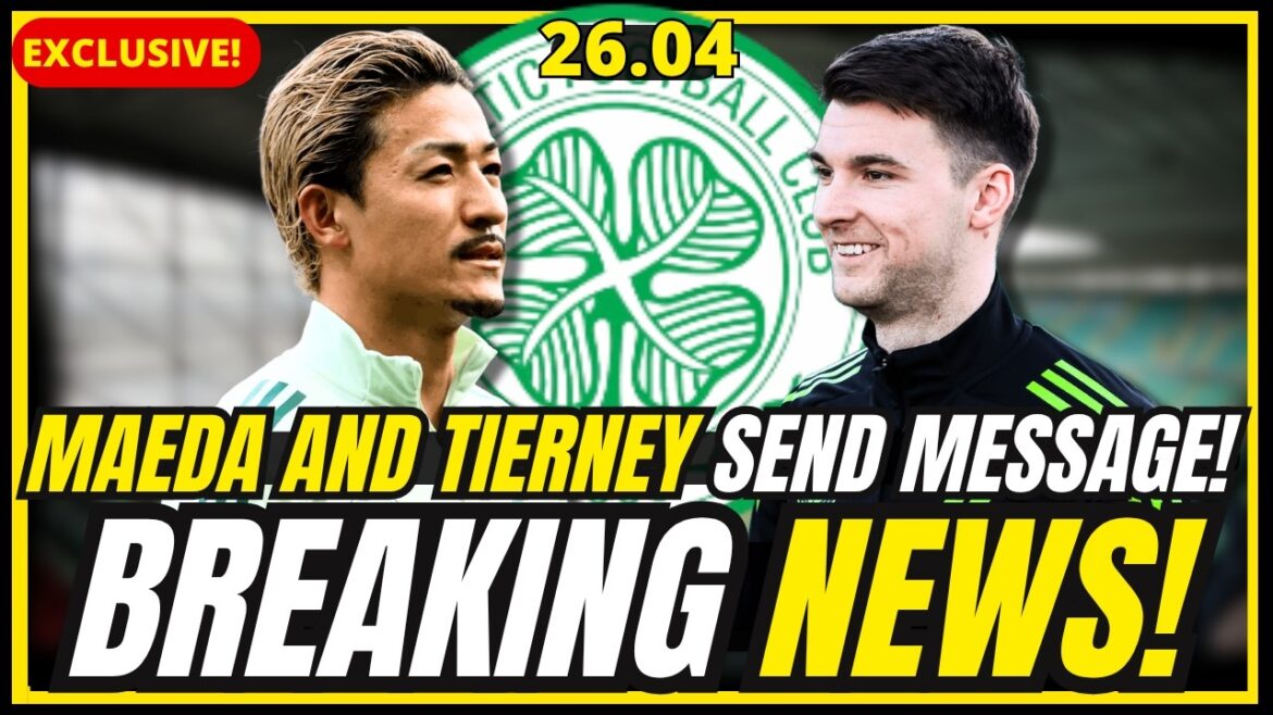 ⚠️BREAKING! MAEDA TITLE MESSAGE + TIERNEY PRAISE + WHY IHEANACHO WAS DROPPED !  CELTIC FC NEWS