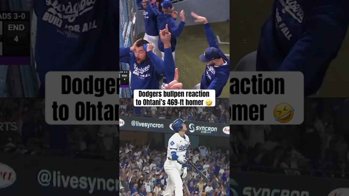 Bullpen's reactions to Shohei were comedy 😂