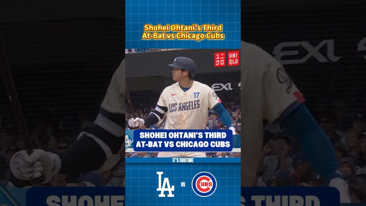 Shohei Ohtani's Third At-Bat VS Cubs Game 2