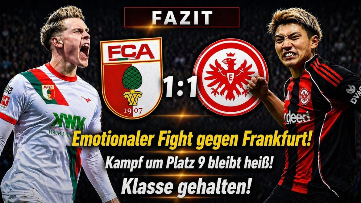 FCA VS. FRANKFURT (1:1) WILD FIGHT AGAINST THE SGE - THERE WAS MORE INSIDE! | 31. MATCHDAY CONCLUSION