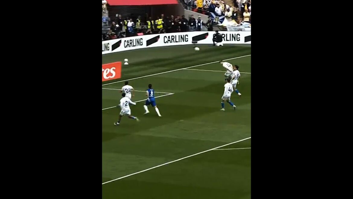 Enzo fenandez goal today #enzofenandez #chelsea #shorts