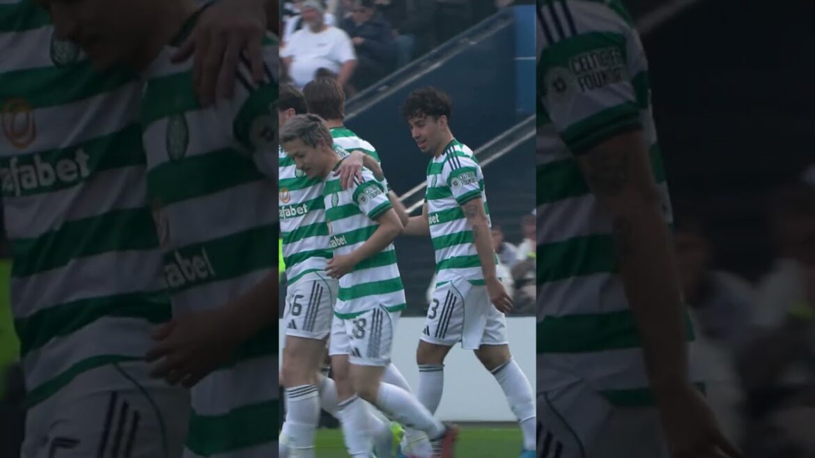 Daizen with yesterday’s opener ⚡️#CELSTM | #ScottishCup | #CelticFC🍀