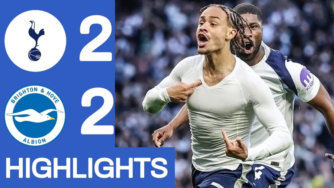 Tottenham vs Brighton (2-2) Extended Highlights | Porro, Mitoma, Xavi & Rutter Goals..