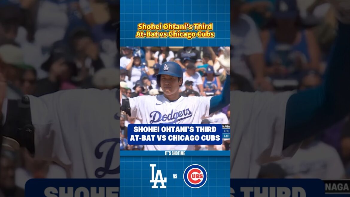 Shohei Ohtani's Third At-Bat VS Cubs Game 3