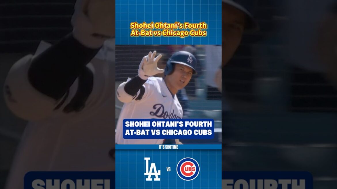 Shohei Ohtani's Fourth At-Bat VS Cubs Game 3
