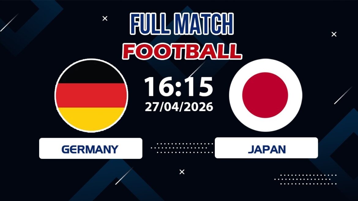 🔴 Germany vs Japan | Back-to-Back Blows Break the Game