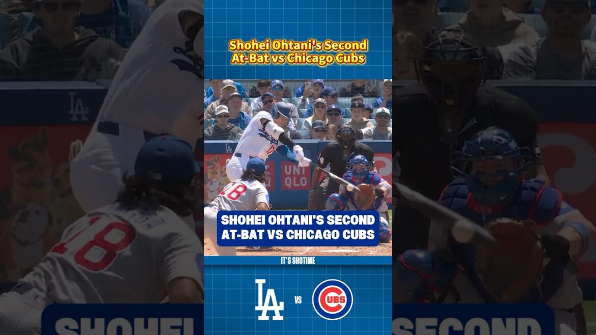 Shohei Ohtani's Second At-Bat VS Cubs Game 3