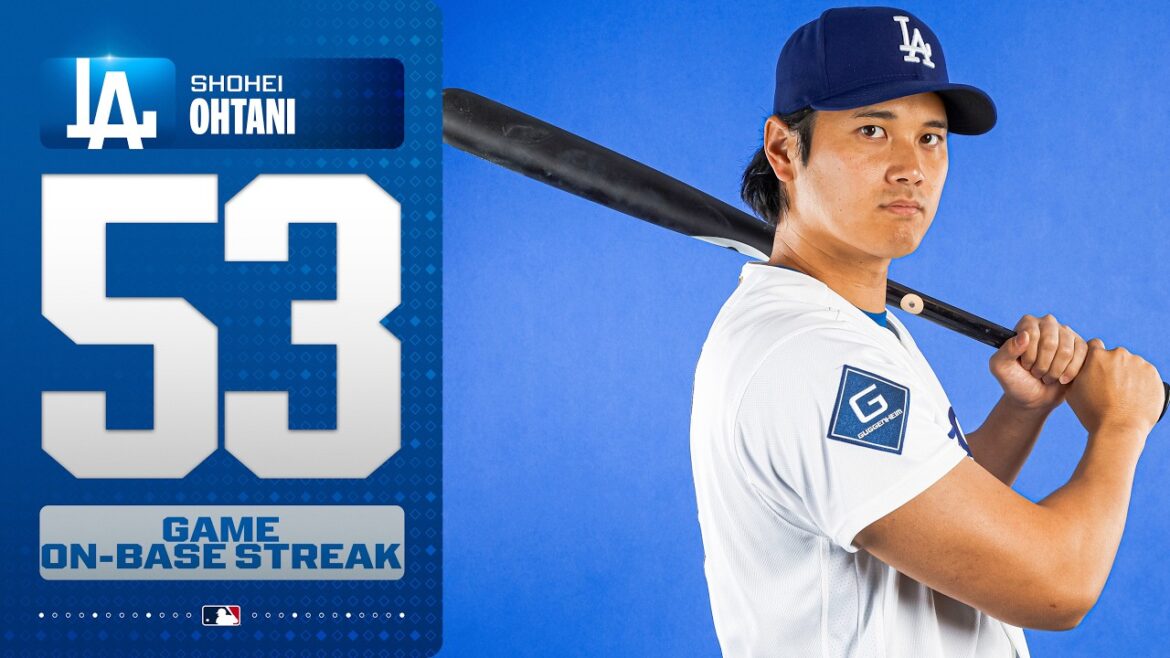 Shohei Ohtani's reached base in 53 straight regular season games! (2025-2026) | MLB Highlights