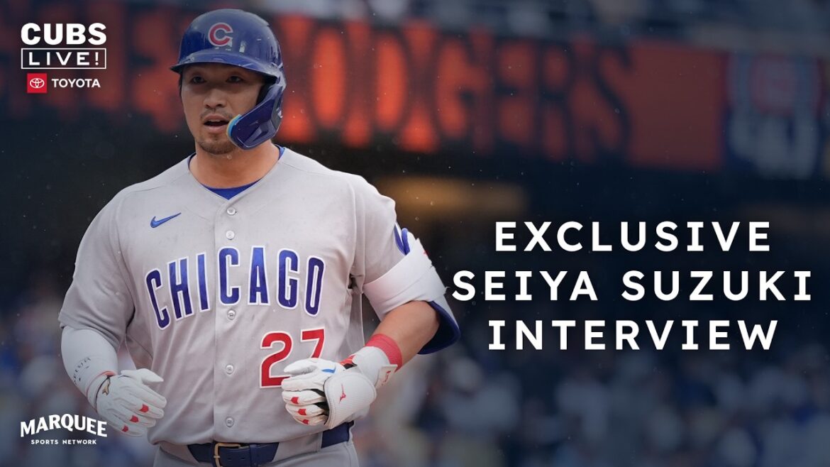 SEIYA SUZUKI: "I need to level up every single year" 📈 (Exclusive)