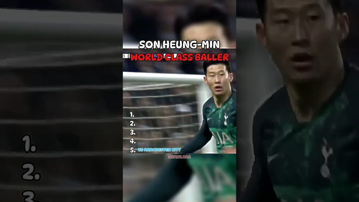 PART 3 | SON HEUNG MIN TOP 5 BEST GOALS