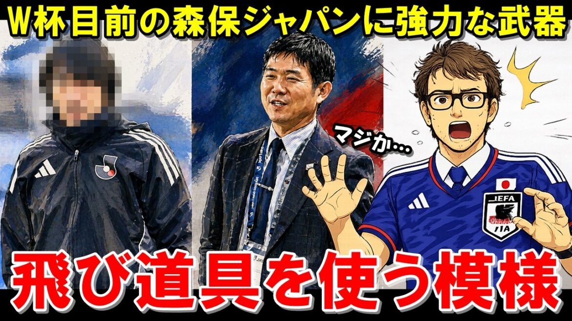 A weapon that helps Moriyasu Japan! Apparently using projectiles at the World Cup[Overseas reactions/Japanese soccer team]