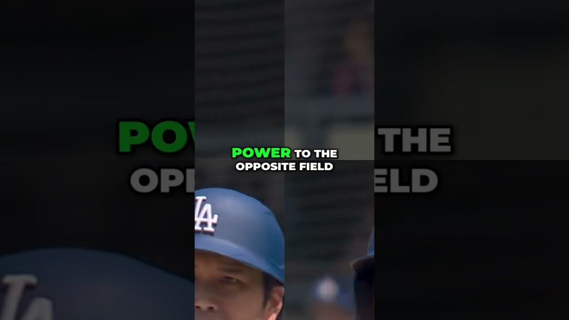 Shohei Ohtani's Swing Secrets  Drive Ball Opposite Field! #mlb #baseball #shortsvideo