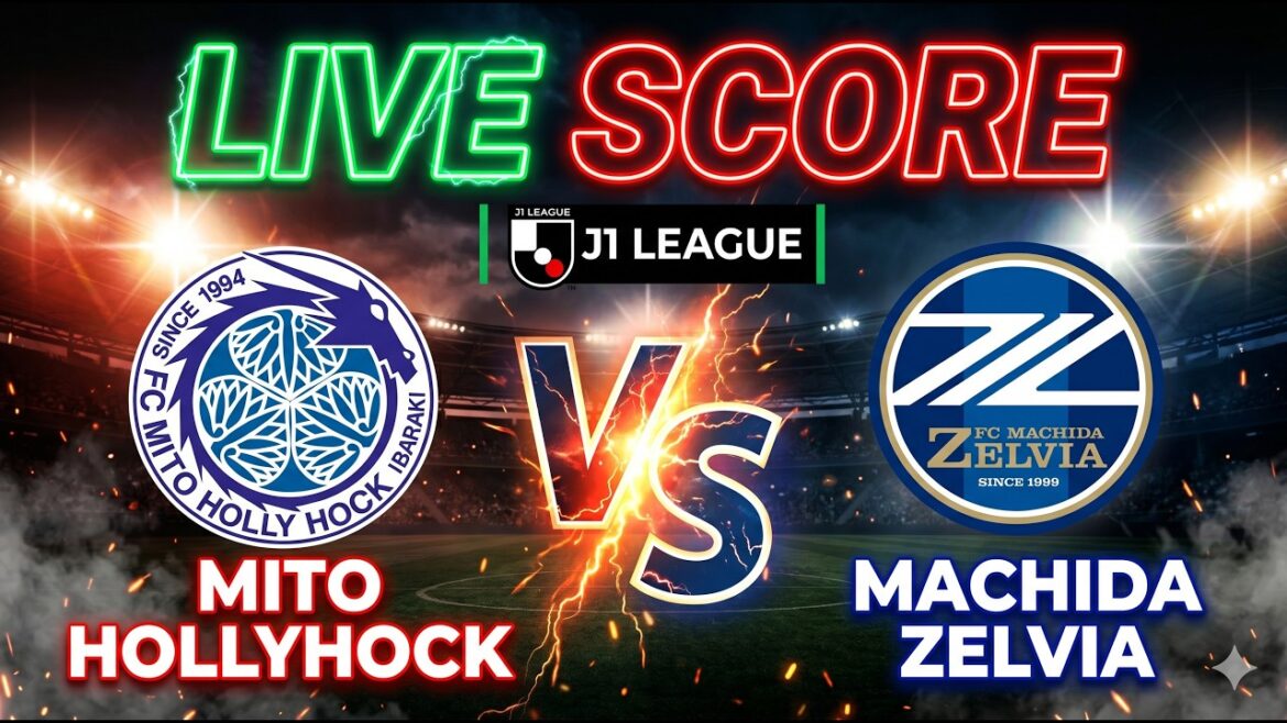 LIVE Score: Mito Hollyhock vs Machida Zelvia [Matchday 13] J1 League | Stats & Goal Updates