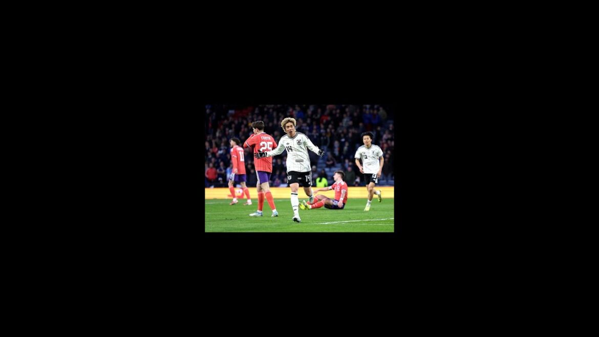 Japan national team wins against Scotland! Junya Ito's winning goal cools World Cup fever