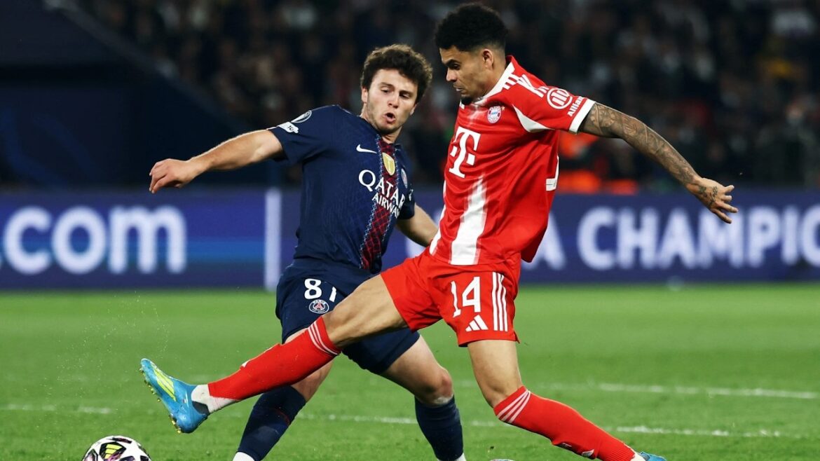 Luis Diaz BALLER vs PSG 2026 (Away) | FC Bayern Munich