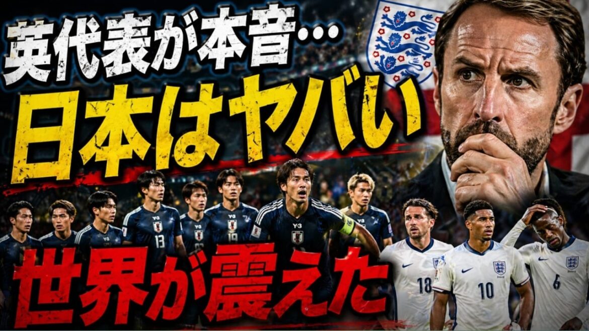 Japanese: England's representative makes an unusual statement, "Japan is dangerous", causing uproar around the world... Moriyasu Japan is on high alert![Overseas reaction]