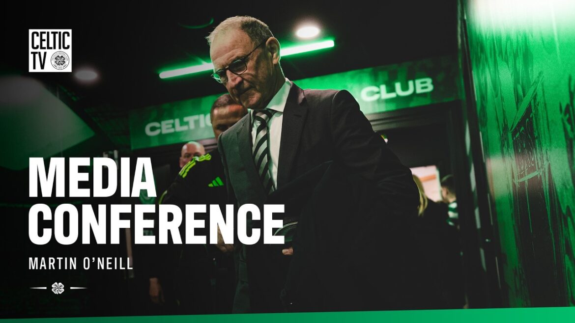 Full Media Conference | Martin O'Neill speaks with the media after #CELFAL (25/04/26)