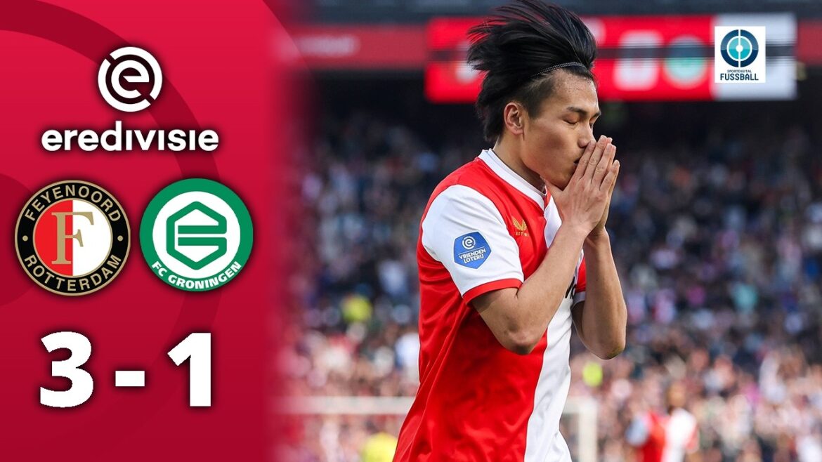 Bos dream goal & Ueda double pack! Feyenoord on course for the Champions League | Feyenoord - FC Groningen