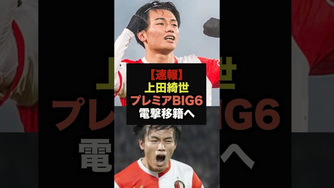[Breaking News]Leading scorer Kiyo Ueda to move to Premier BIG6 #World Cup #Soccer Japan
