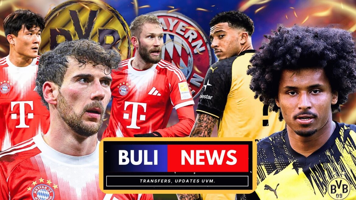 BVB hunts BAYERN STAR | GORETZKA DECISION | ADEYEMI FAREWELL & SANCHO DRAMA | BuliNews