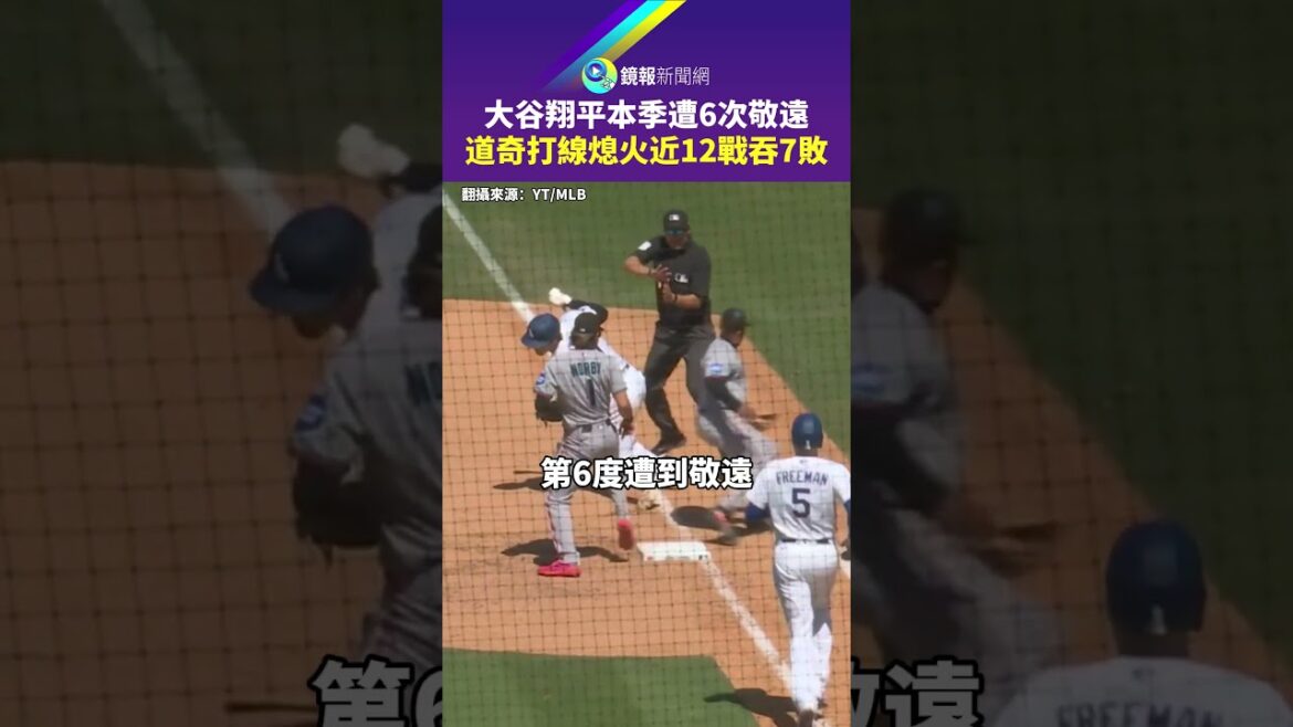 Shohei Ohtani has been shut down by the Keiyuan Dodgers 6 times this season and lost 7 of the last 12 games | Mirror