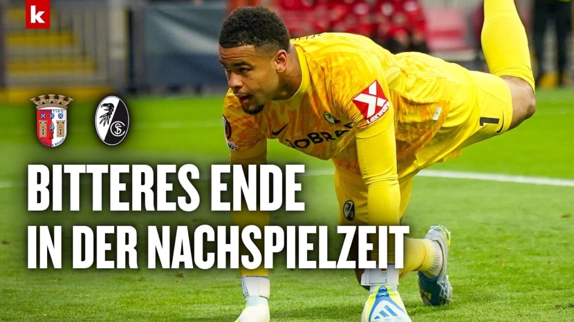 Freiburg anger, loyal frustrated: “Could have cut everything short and small” | Braga - Freiburg 2:1