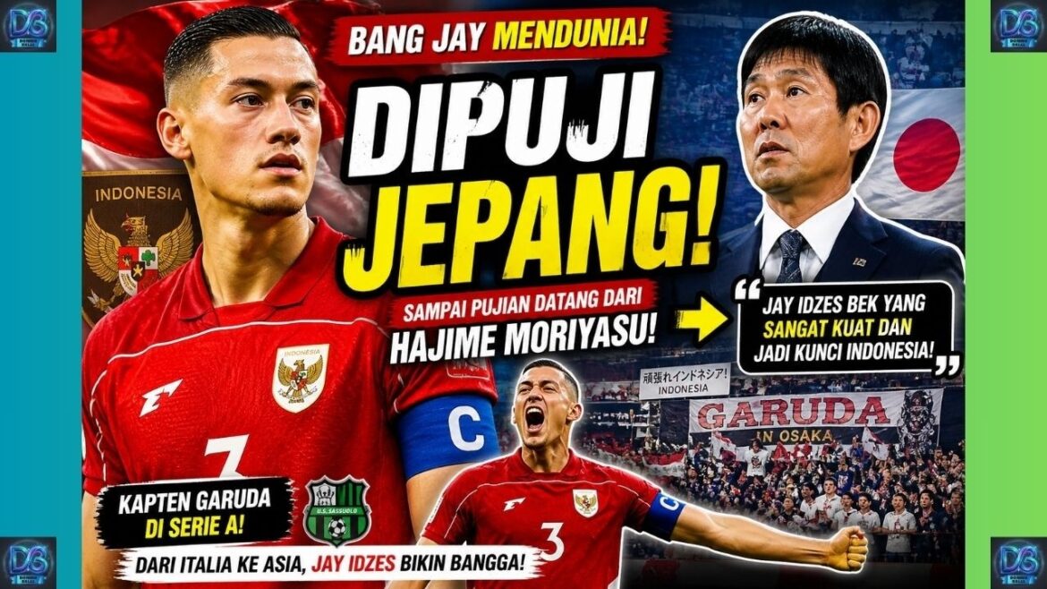 JAY IDZES ADMIRED BY JAPAN! Until it was praised by Hajime Moriyasu