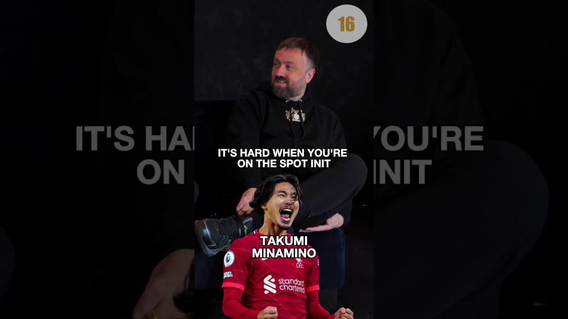 GUESS The Liverpool Player: Takumi Minamino 😂🇯🇵 #lfchistory #footballquiz #quiz #guesstheplayer