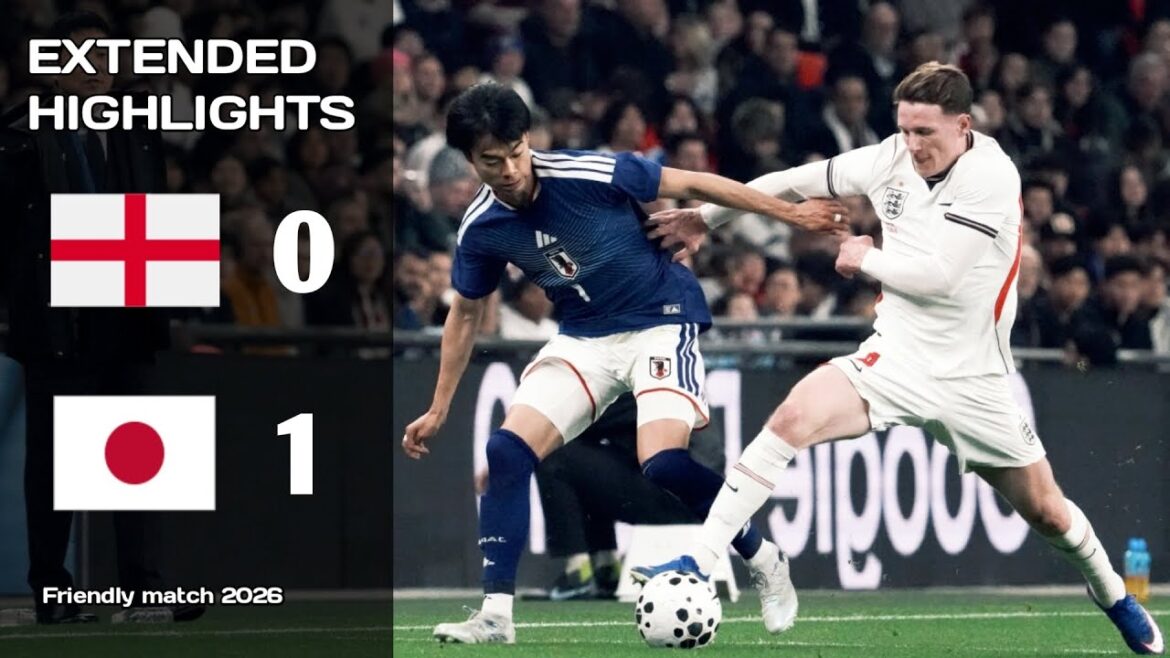 England vs Japan | Samurai Blue STUN The Three Lions at Wembley Stadium 😱🔥