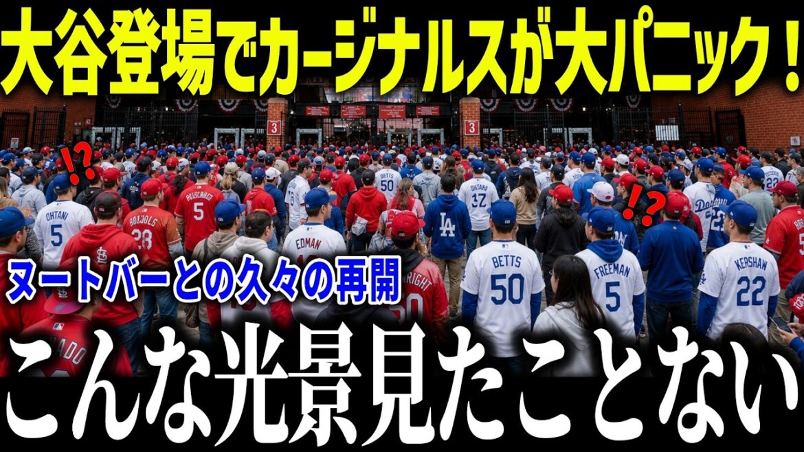 The enemy Cardinals panic when Otani appears! “I never expected it to get this far…” What’s the truth behind the 800% increase in MLB’s overall revenue?[Overseas reaction/MLB/Major/Baseball]