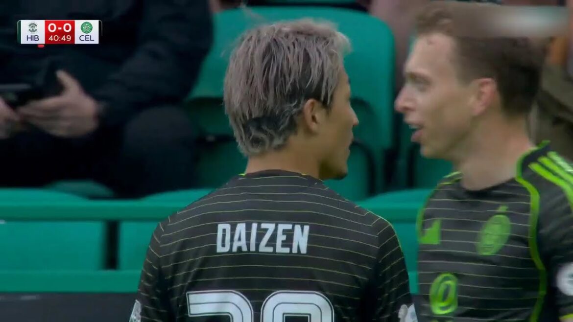 Hibernian vs. Celtic | Daen Maeda scored a goal