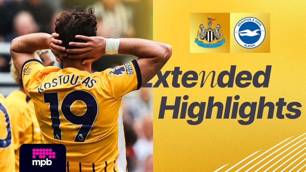 EXTENDED HIGHLIGHTS | Newcastle v Brighton | Premier League
