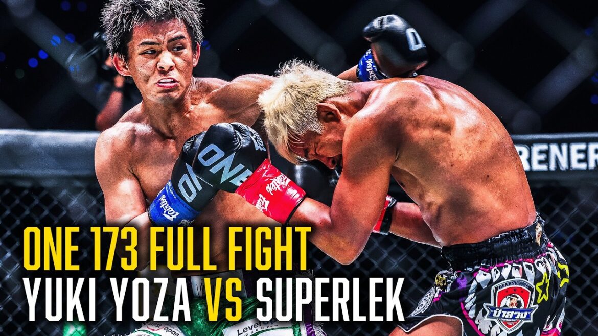 Yuki Yoza vs. Superlek | ONE 173 Kickboxing Full Fight