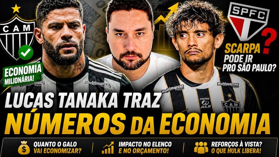 🚨 LUCAS TANAKA REVEALS EVERYTHING! HOW MUCH DOES THE ROOSTER SAVE WITHOUT HULK? AND CAN SCARPA STOP IN SÃO PAULO? 💣🐔